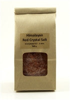GRANULATED RED HIMALAYAN SALT, 0.5 - 2 mm