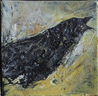 Three Crows, triptych by ​Kathleen Thorsen