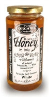 Ontario's Certified Organic Honey, Liquid White, 500 g