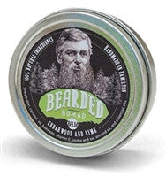 Cedarwood and Lime Beard & Moustache Balm, bearded nomad, ontario