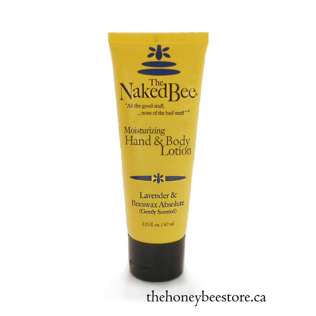 NAKED BEE LAVENDER & BEESWAX MOISTURIZING BODY LOTION 2.25oz