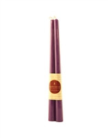 BEESWAX  - 12 Inch TAPER PAIR VIOLET