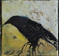 Three Crows, triptych by â€‹Kathleen Thorsen