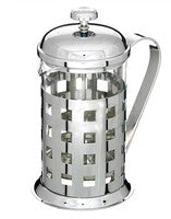 Tea & Coffee Press - Mombasa, 4 cup chrome