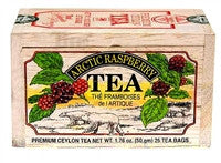 Arctic Raspberry Black Tea in a Gift Wood Box