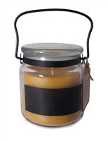 BEESWAX CANDLE IN A GLASS JAR