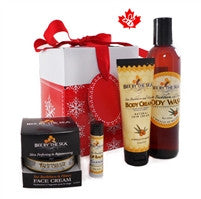 Bee By The Sea Large Holiday Gift Box A wonderful collection of 4 of the luxurious Sea Buckthorn products