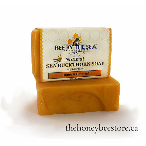 SEA BUCKTHORN SOAP - Honey & Oatmeal