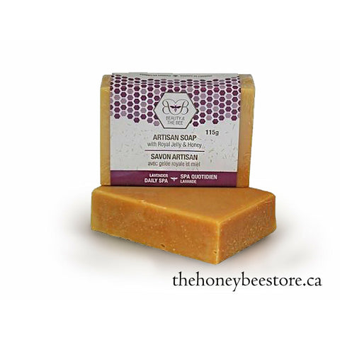 SOAP WITH ROYAL JELLY & HONEY with Lavender