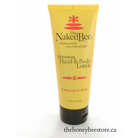 NAKED BEE POMEGRANATE & HONEY MOISTURIZING BODY LOTION 6.7oz