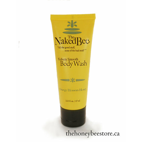 THE NAKED BEE BODY WASH: Orange Blossom Honey, 67 ml